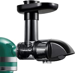 Exprimidor licuadora para KitchenAid Artisan - Accesorio juicer negro, apto para todos los modelos Exprimidor licuadora para KitchenAid Artisan - Accesorio juicer negro, apto para todos los modelos